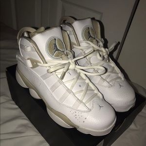 Jordan 6 Rings GG White/light sand - boarder